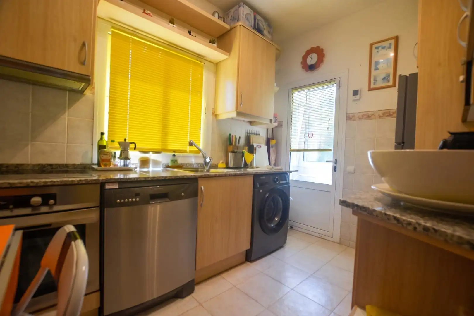 Cuina de Casa o xalet en venda en Es Mercadal amb Aire condicionat, Jardí privat i Parquet