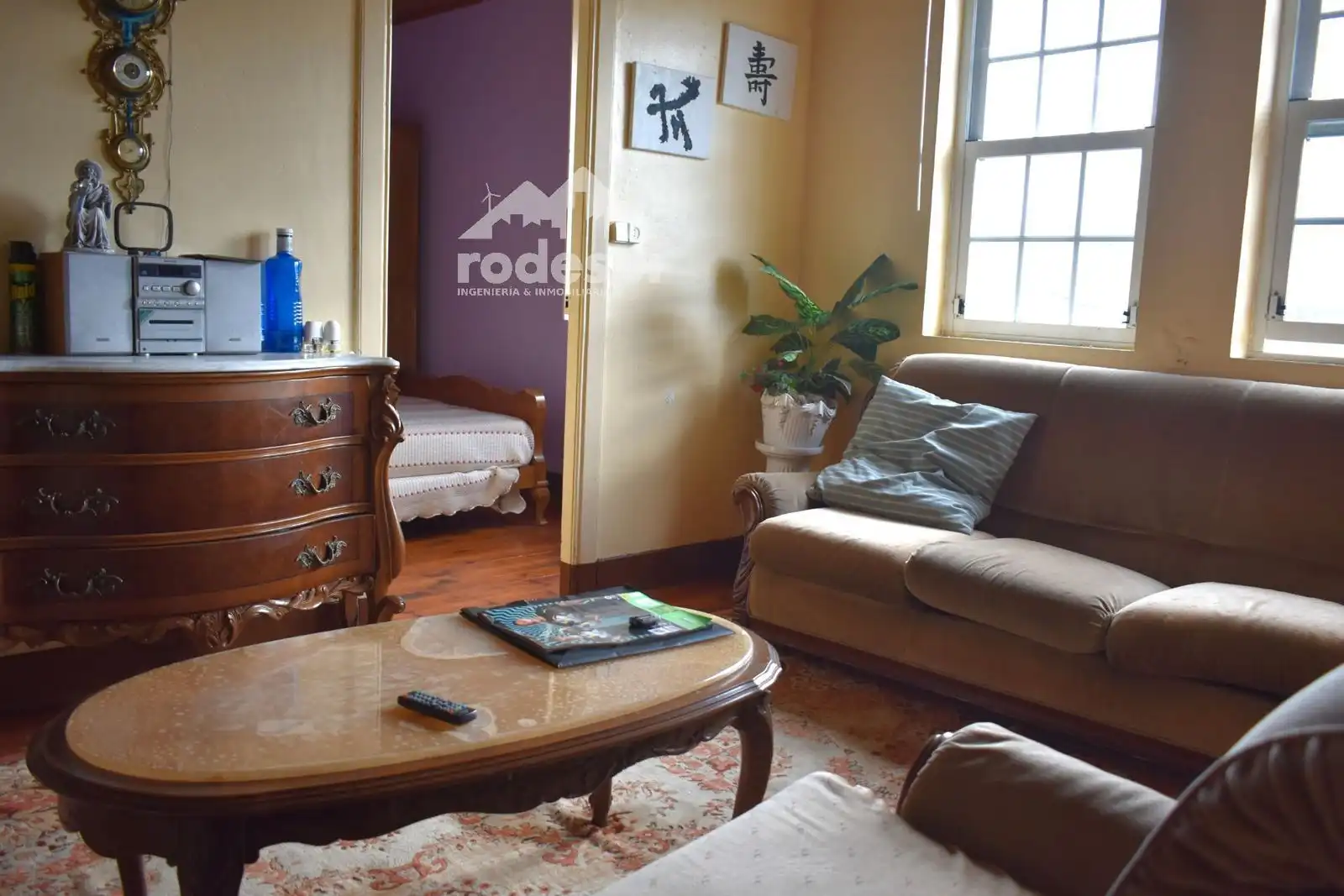 Living room of Houses for sale in Crecente  with Heating, Terrace and Storage room