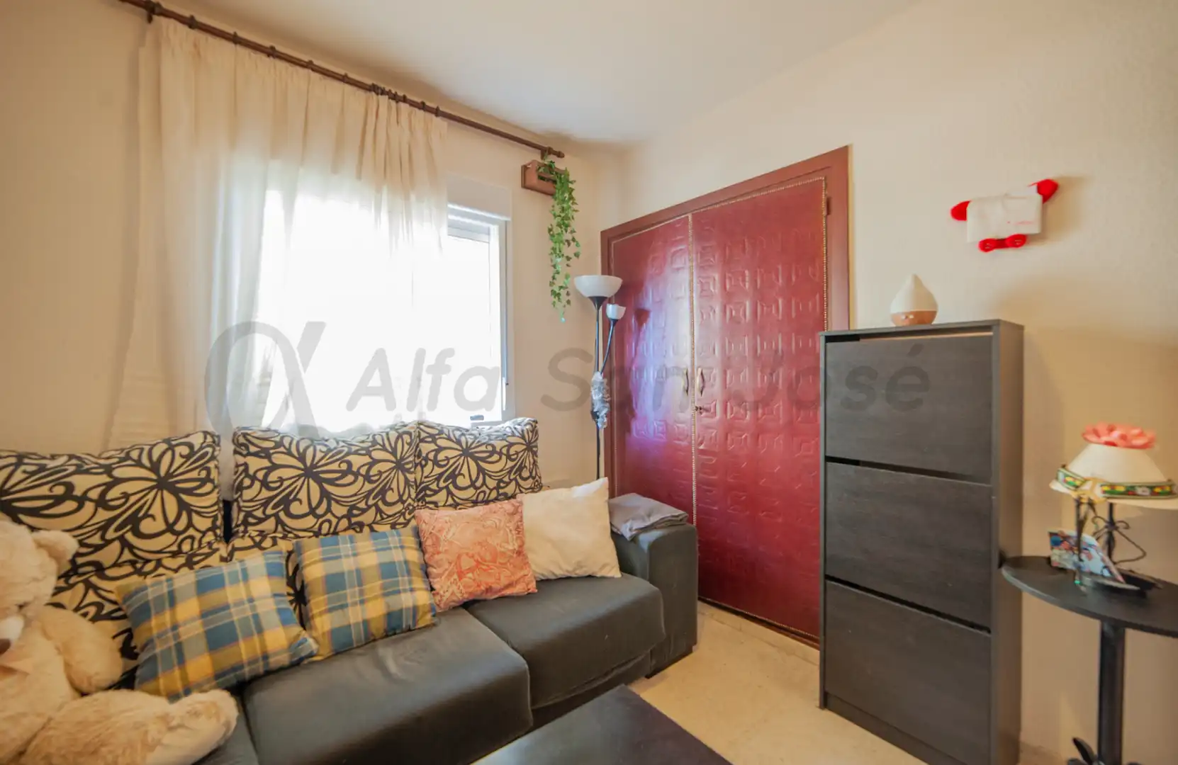 Bedroom of Flat for sale in Sevilla  with Furnished and Balcony
