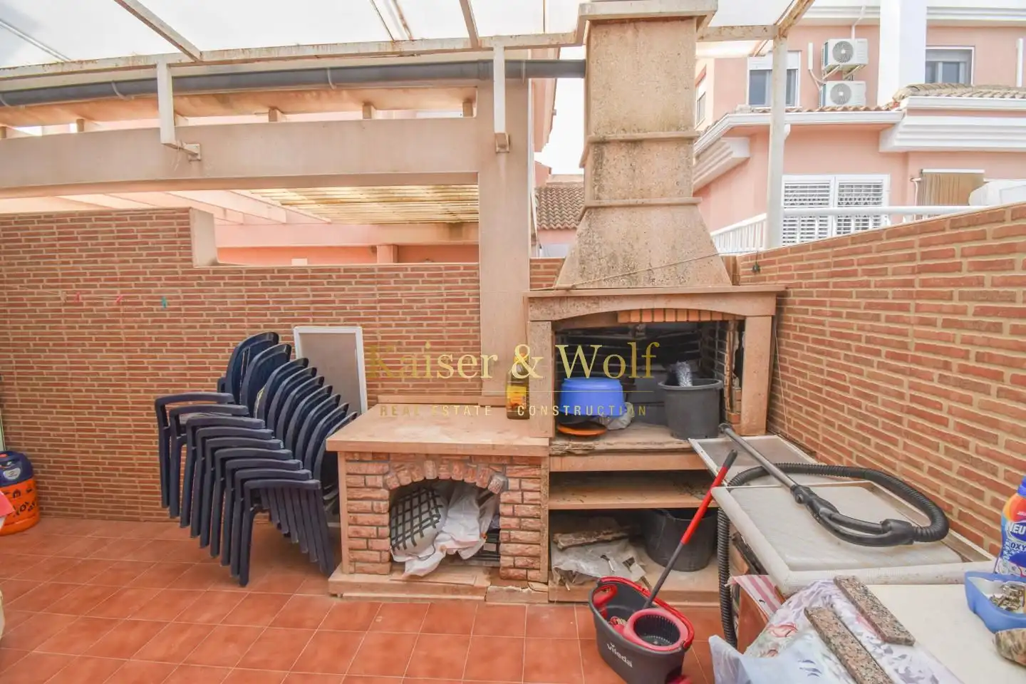 Terraza de Casa o chalet en venta en Santa Pola con Aire acondicionado, Jardín privado y Terraza