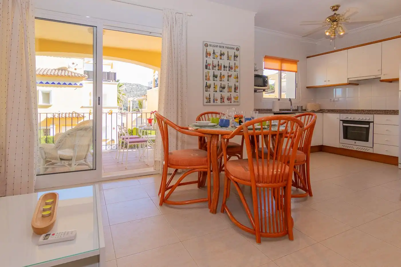 Menjador de Apartament en venda en Pedreguer amb Aire condicionat, Calefacció i Terrassa