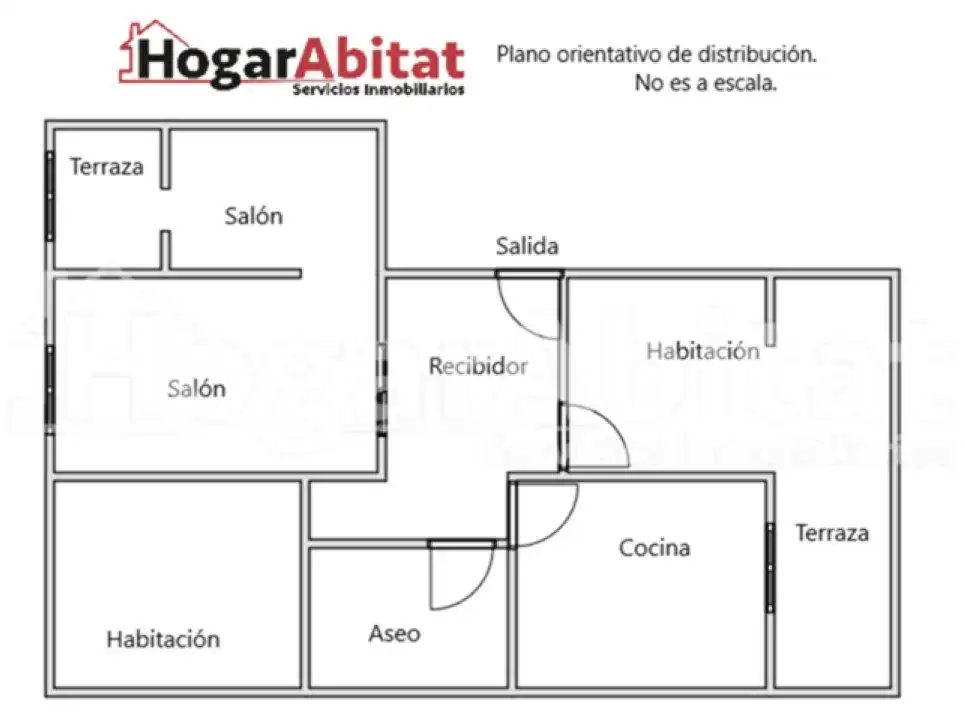Wohnung zum Verkauf in Valencia mit Klimaanlage, Parkett und Terrasse