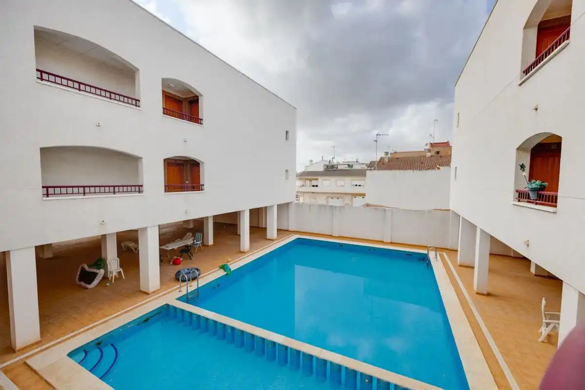 Piscina de Piso en venta en San Fulgencio con Jardín privado y Piscina