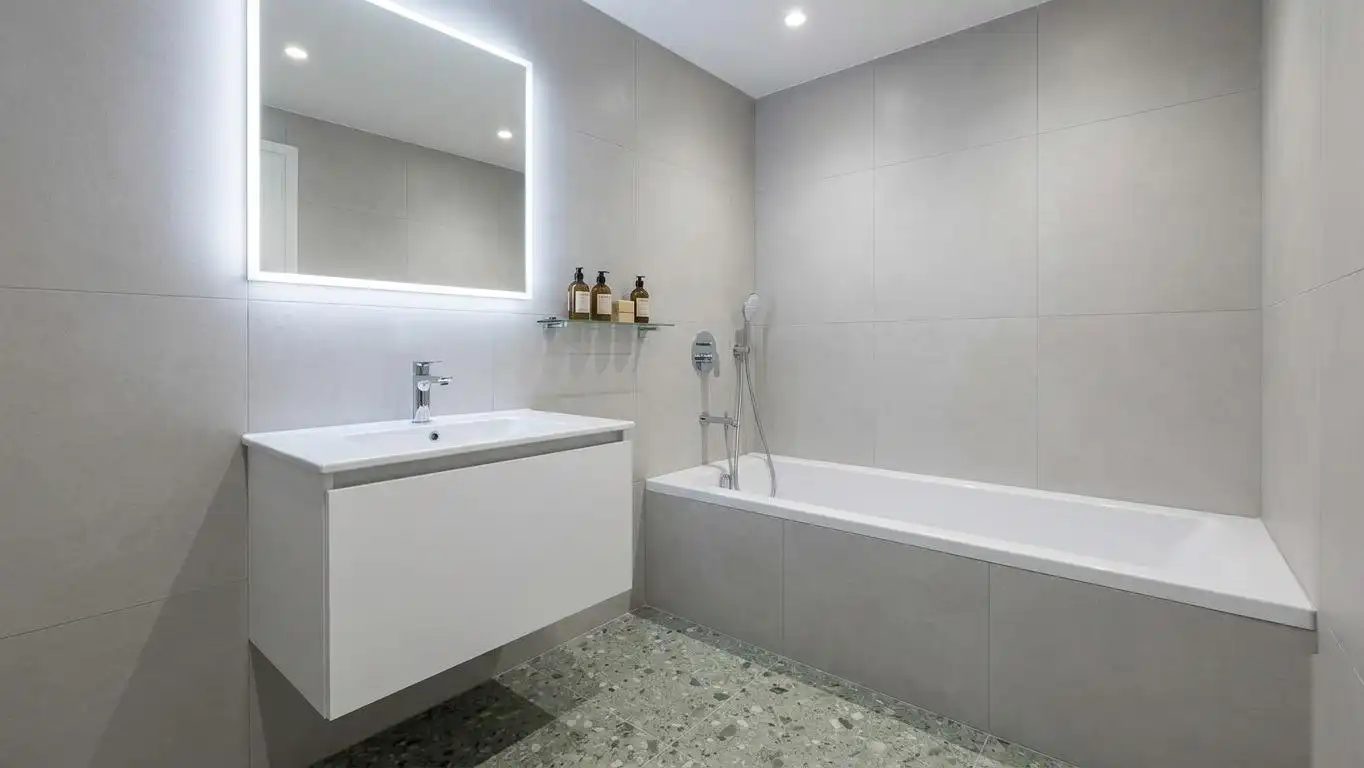 Baño de Apartamento en venta en Bellreguard con Terraza