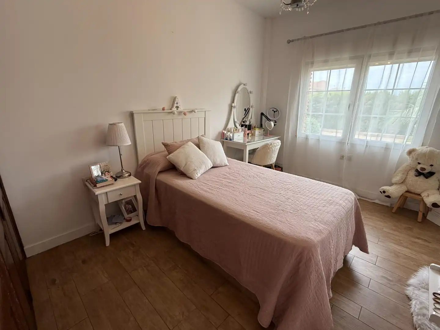 Habitación de Casa o chalet en venta en San Vicente del Raspeig / Sant Vicent del Raspeig con Aire acondicionado, Jardín privado y Terraza