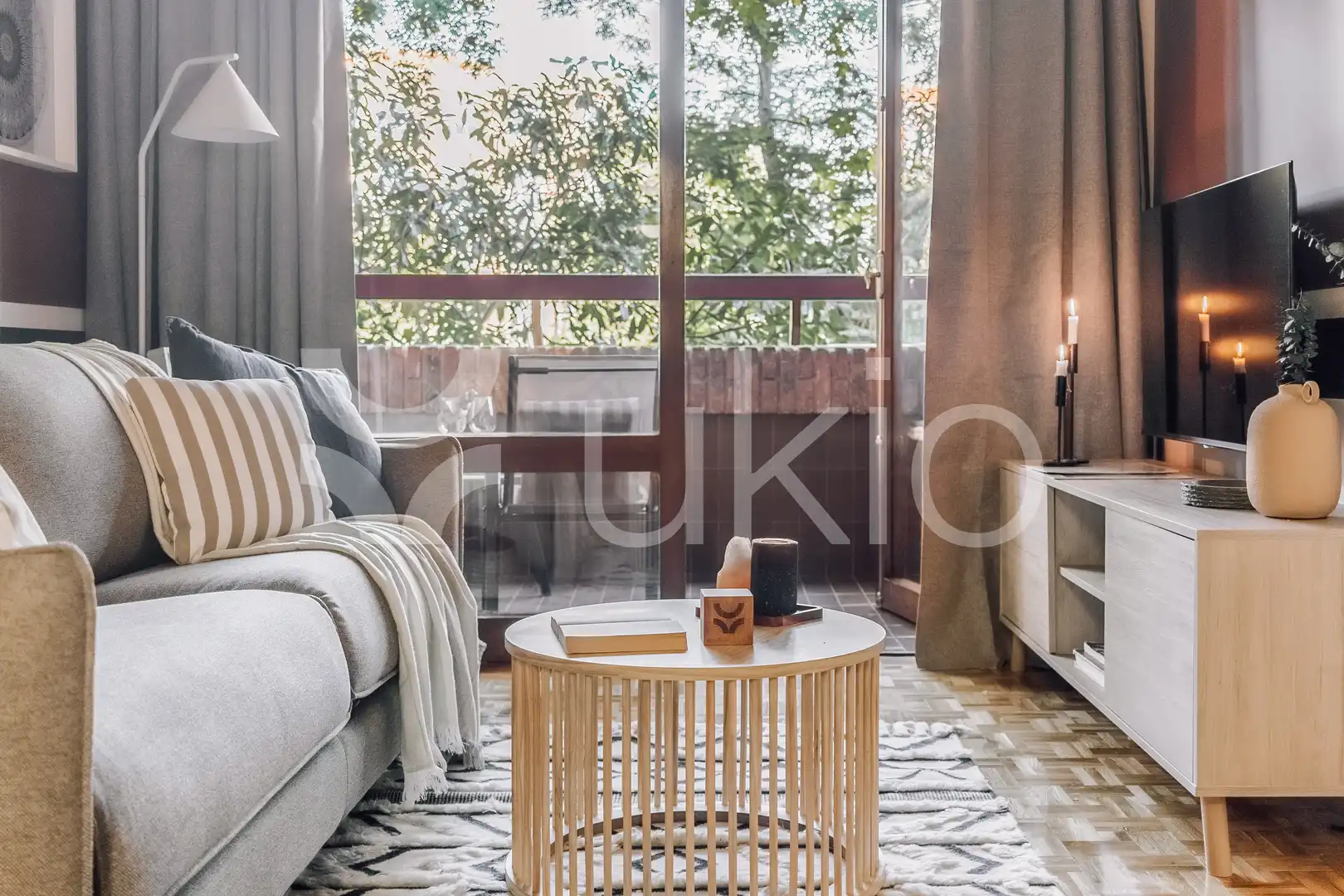 Living room of Apartments for rent in Madrid  with Air Conditioner, Heating and Terrace