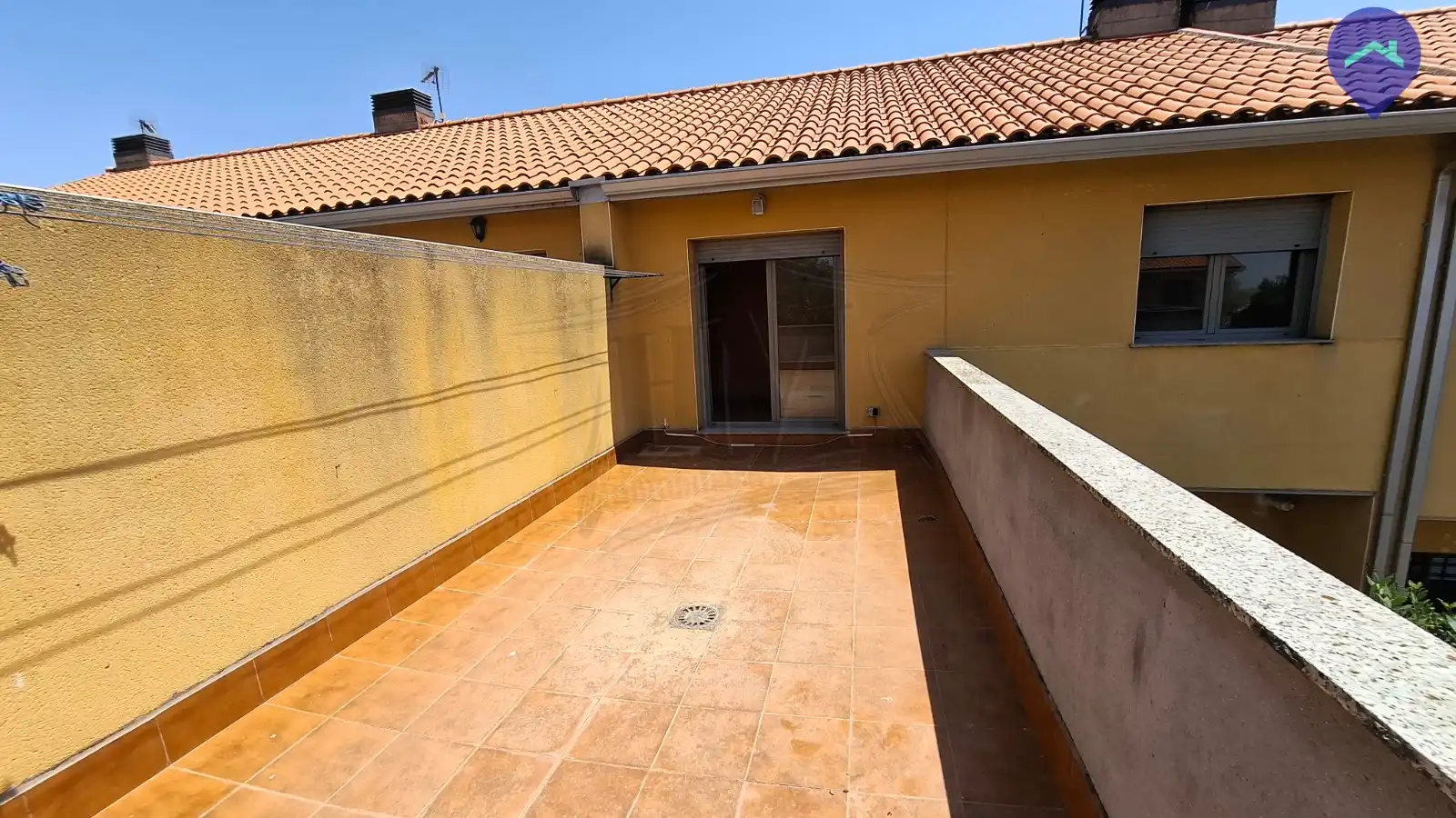 Terrassa de Casa o xalet en venda en Las Ventas de Retamosa amb Calefacció, Jardí privat i Terrassa