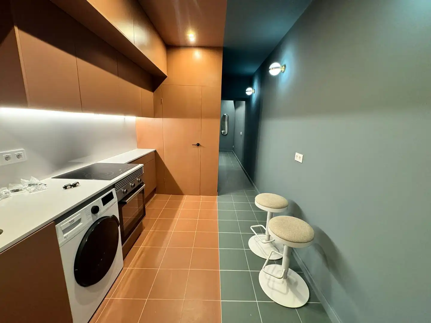 Cocina de Piso de alquiler en Barcelona con Calefacción