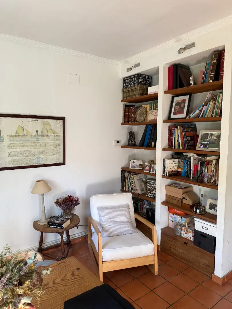 Wohnzimmer von Haus oder Chalet zum Verkauf in Sant Cugat del Vallès mit Privatgarten und Abstellraum