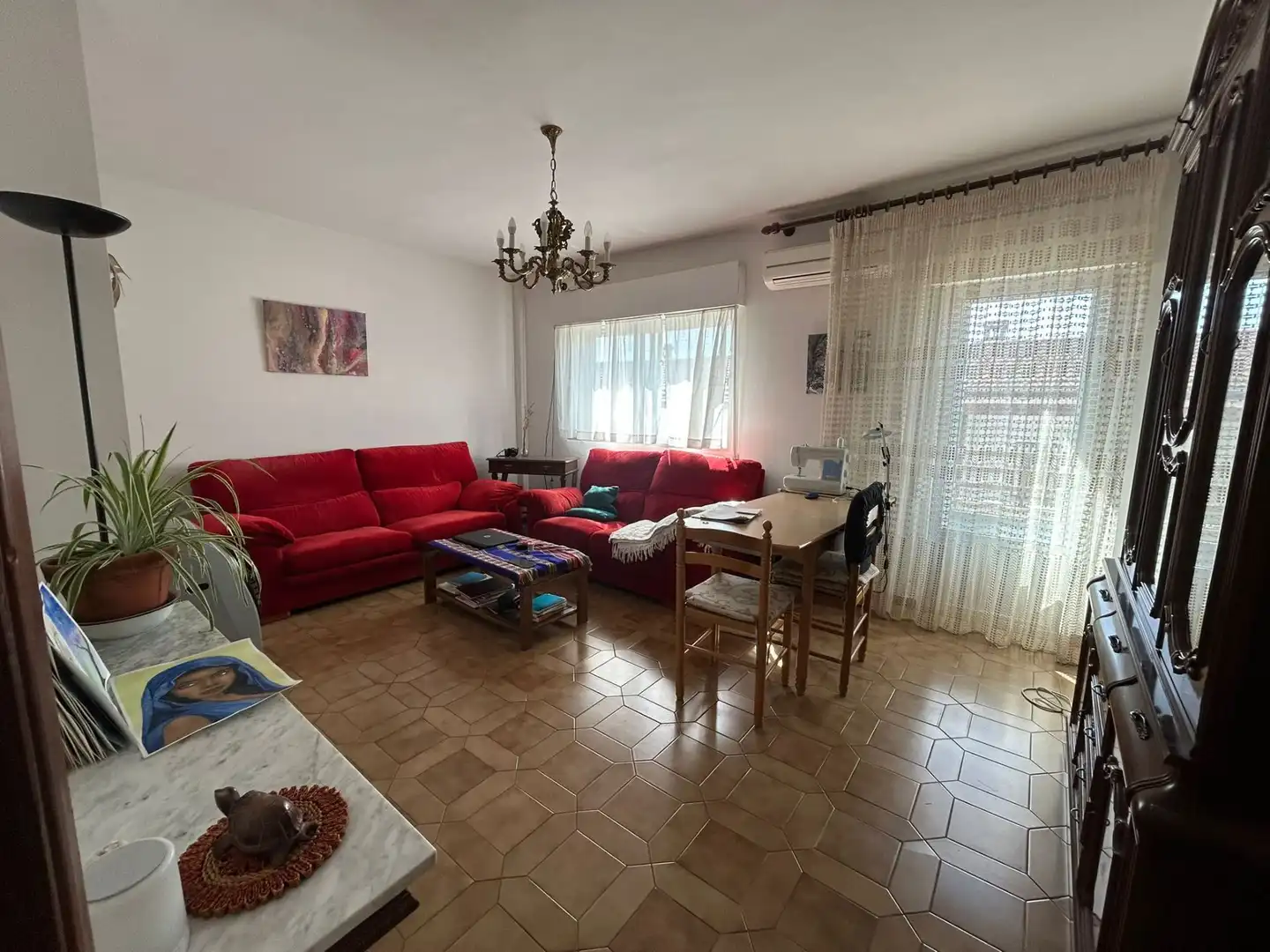 Sala de estar de Piso en venta en Hoyos con Aire acondicionado