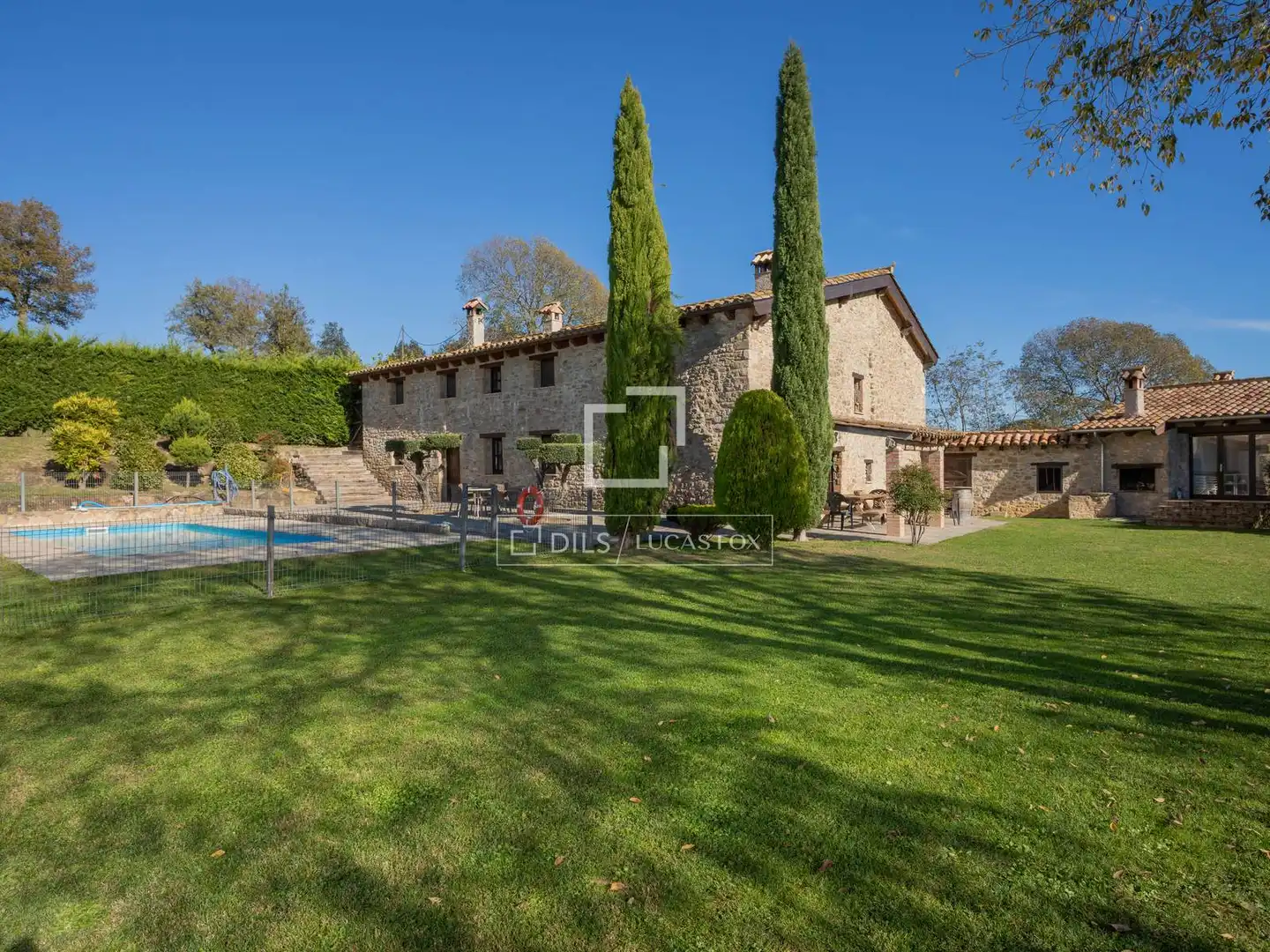 Garden of Country homes for sale in Santa Pau  with Private garden, Terrace and Storage room