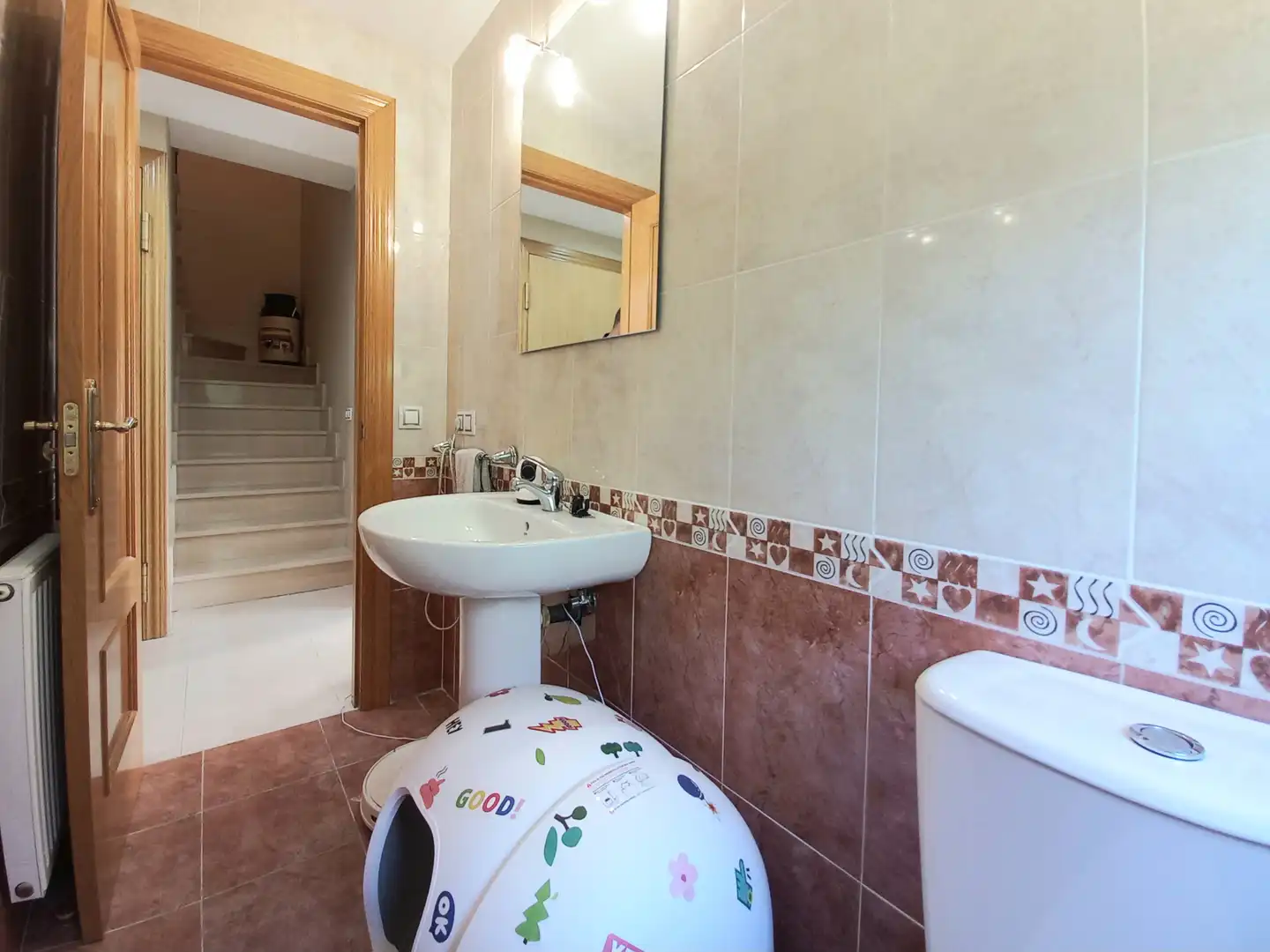 Baño de Casa adosada en venta en Cayuela con Calefacción, Jardín privado y Terraza