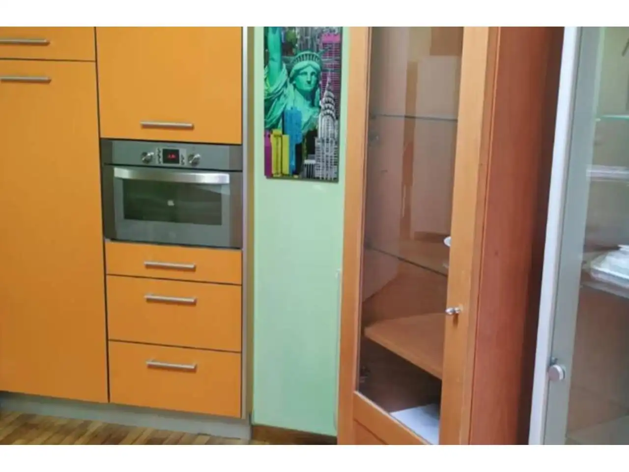 Kitchen of Duplexes for sale in Ourense Capital   with Air Conditioner, Heating and Storage room