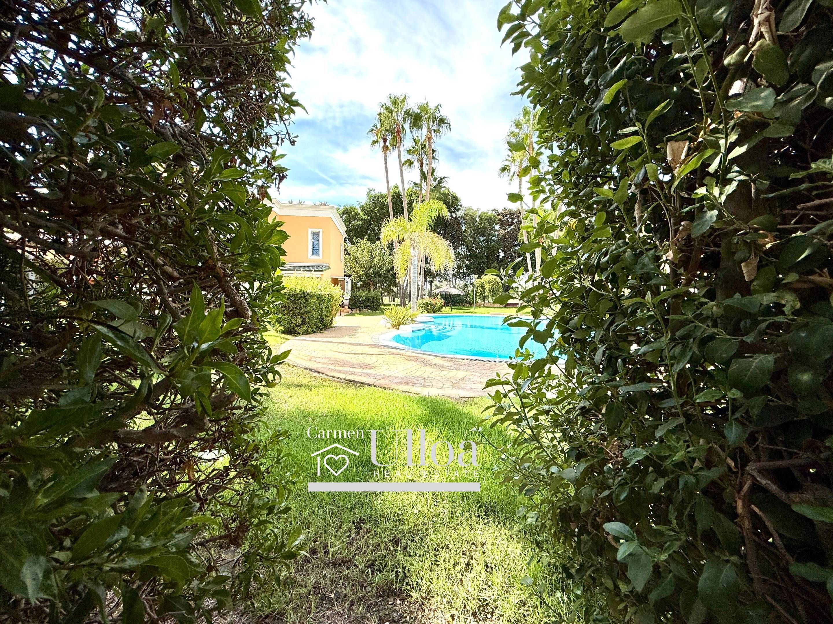 Garden of Single-family semi-detached for sale in Alicante / Alacant  with Air Conditioner, Private garden and Terrace