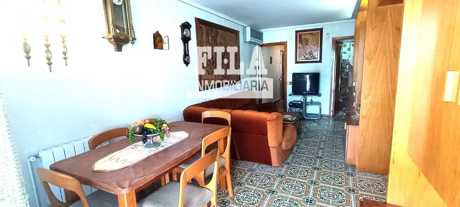 Living room of Flat for sale in Calafell  with Air Conditioner, Heating and Terrace