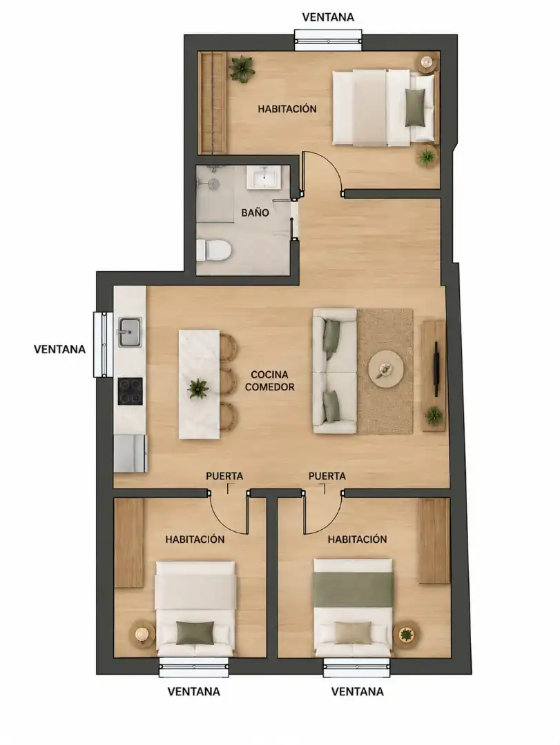 Wohnung zum Verkauf in Calle María Teresa Gil de Gárate 29, imagen 20