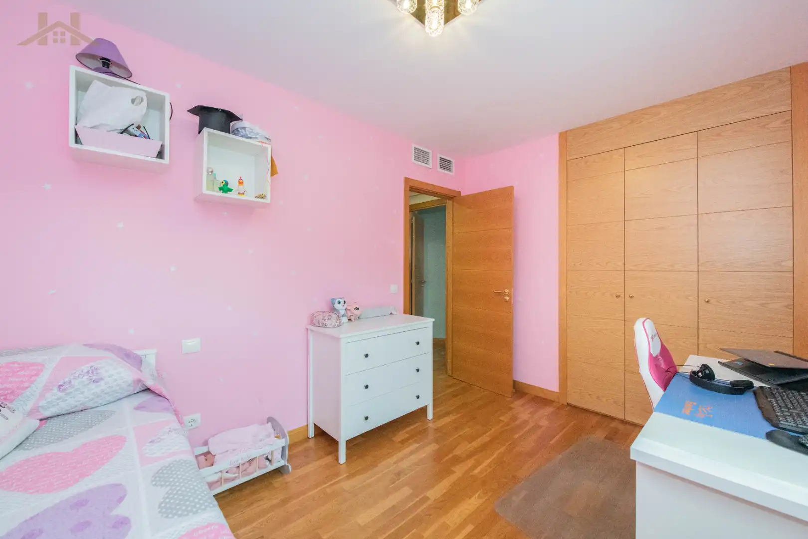 Bedroom of Flat for sale in Arganda del Rey  with Air Conditioner, Heating and Parquet flooring