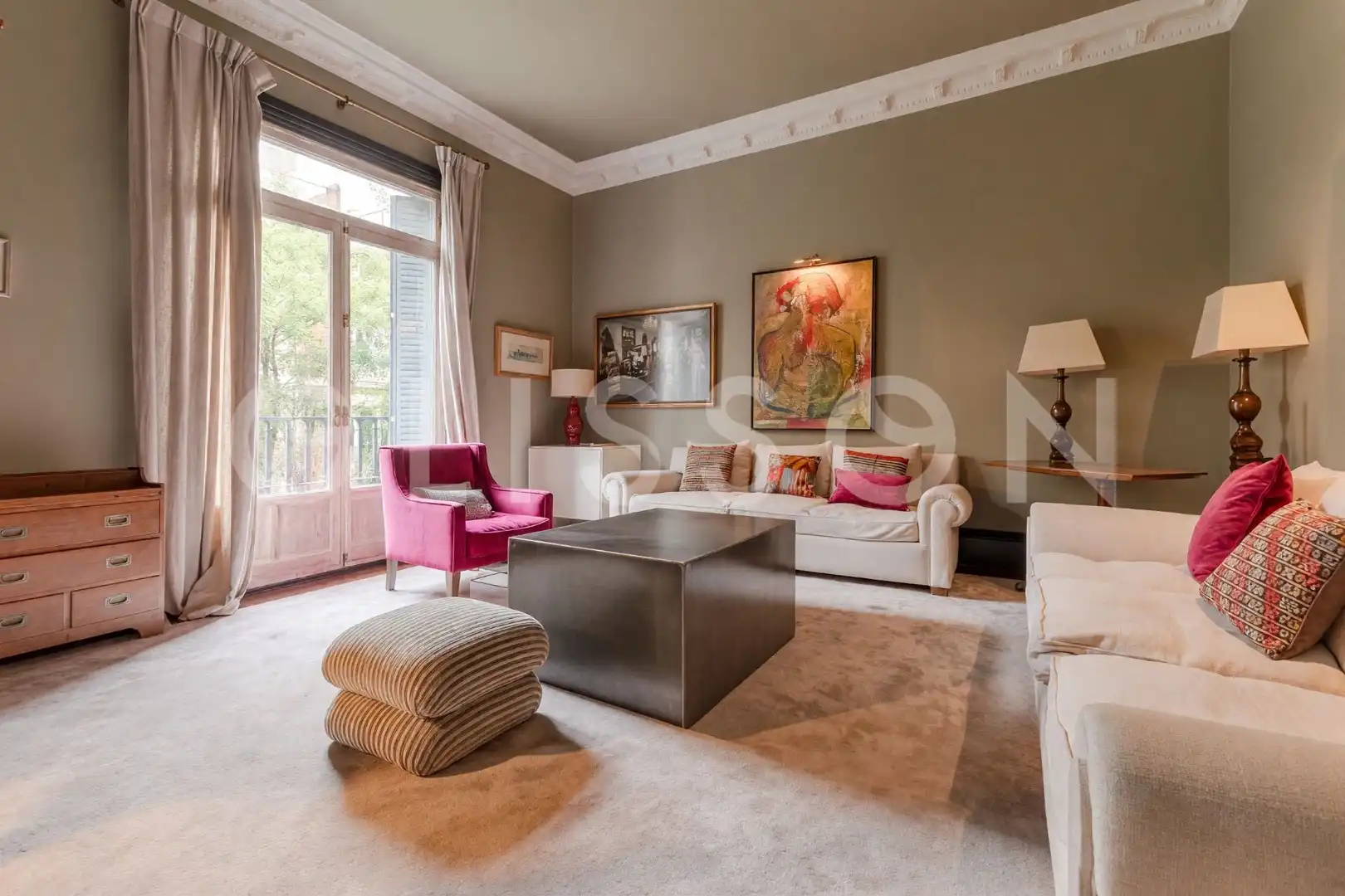 Wohnzimmer von Wohnung zum Verkauf in Chamberí
