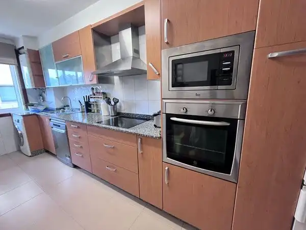 Kitchen of Flat for sale in Vigo   with Heating and Storage room