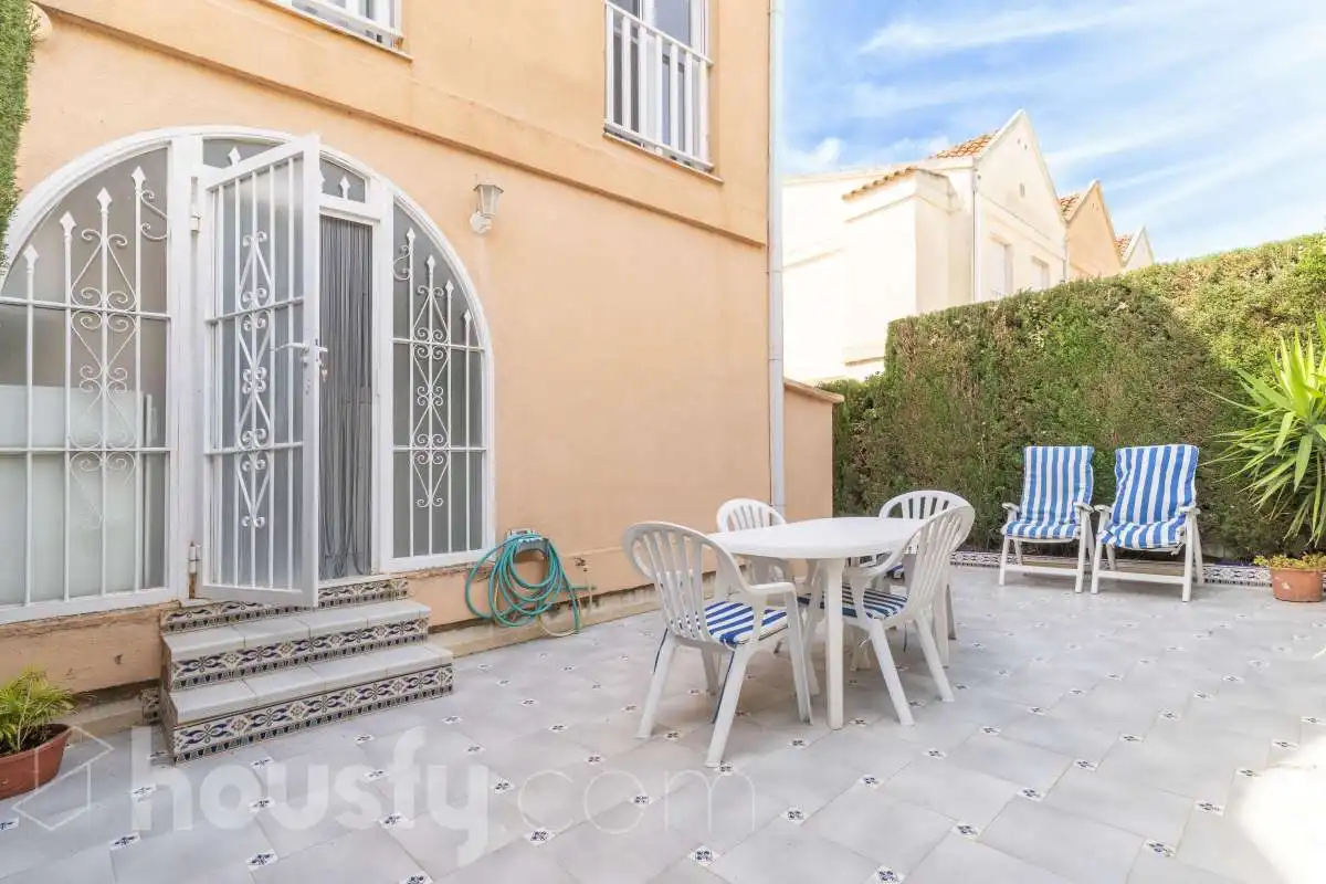 Terrace of Detached homes for rent in Benicasim / Benicàssim  with Air Conditioner, Heating and Terrace