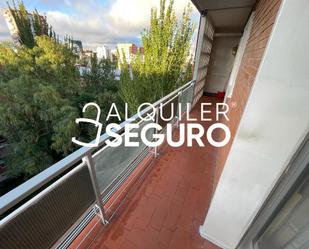 Balcony of Flat to rent in  Madrid Capital  with Heating, Terrace and Furnished