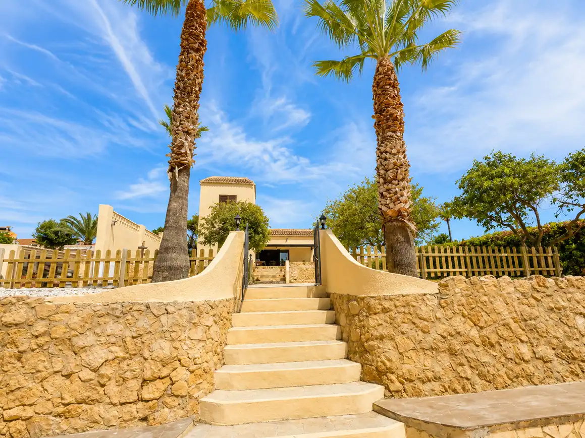 Exterior view of Houses for rent in La Nucia  with Air Conditioner, Terrace and Swimming Pool