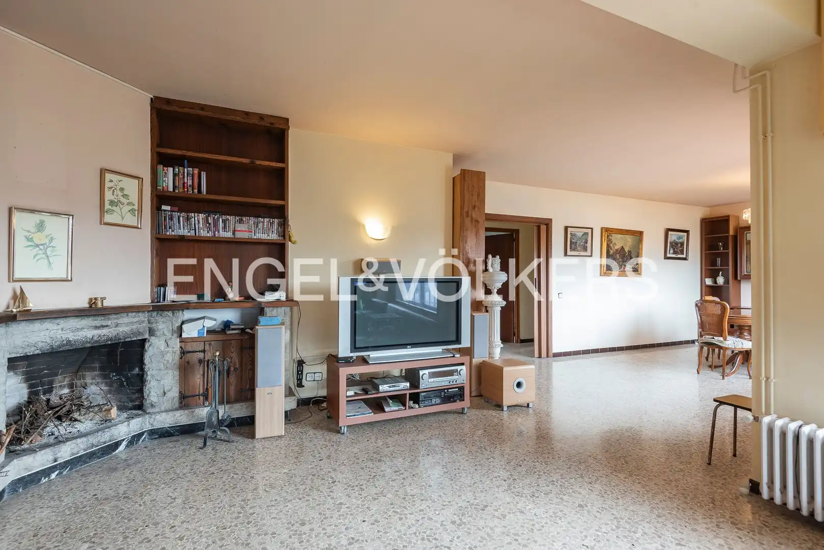 Sala d'estar de Casa o xalet en venda en Folgueroles amb Calefacció, Jardí privat i Terrassa