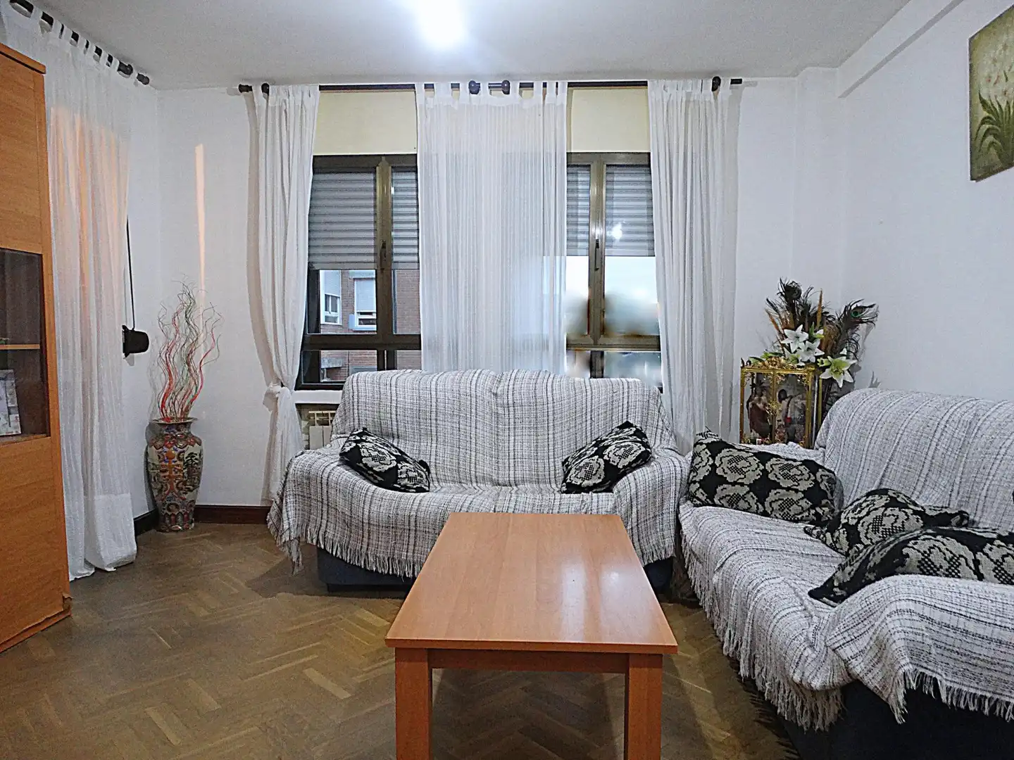 Sala de estar de Piso en venta en Arganda del Rey con Calefacción, Jardín privado y Terraza