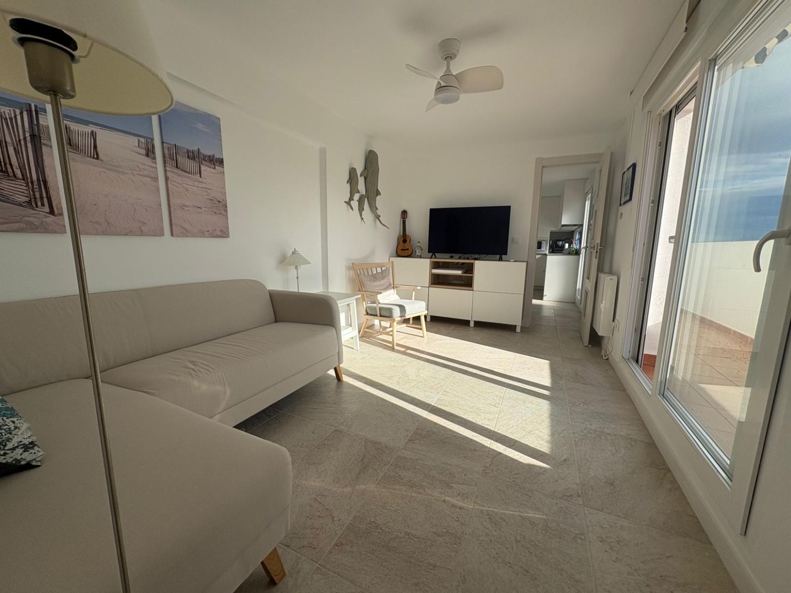 Sala d'estar de Àtic en venda en  Valencia Capital amb Calefacció, Terrassa i Traster