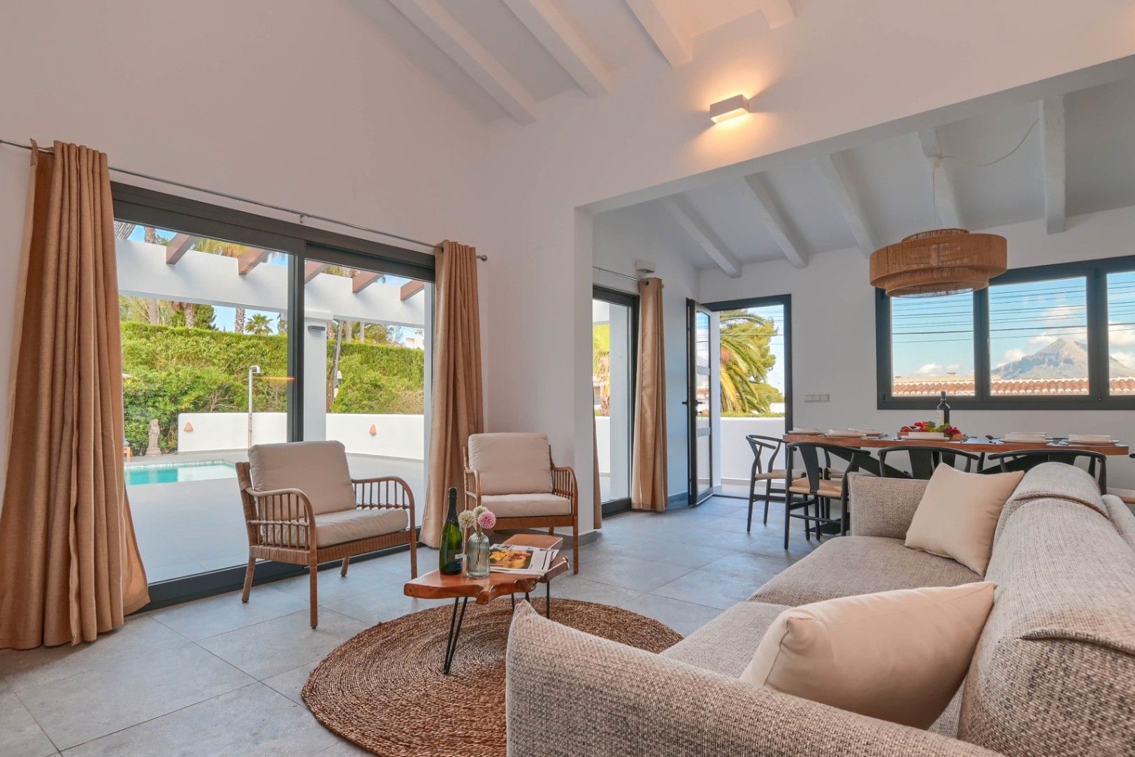 Living room of House or chalet for sale in Jávea / Xàbia  with Air Conditioner, Heating and Private garden