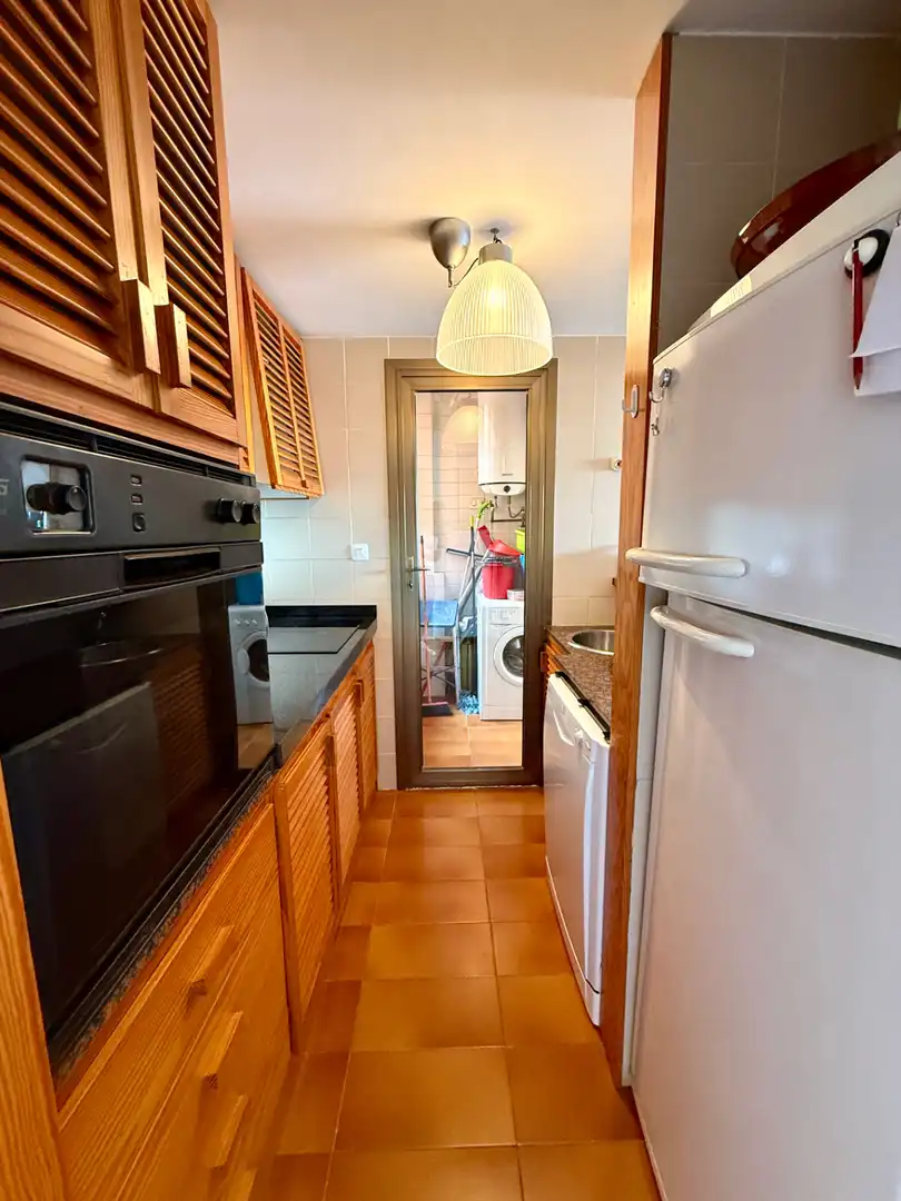 Kitchen of Apartments for sale in Eivissa  with Air Conditioner, Terrace and Balcony