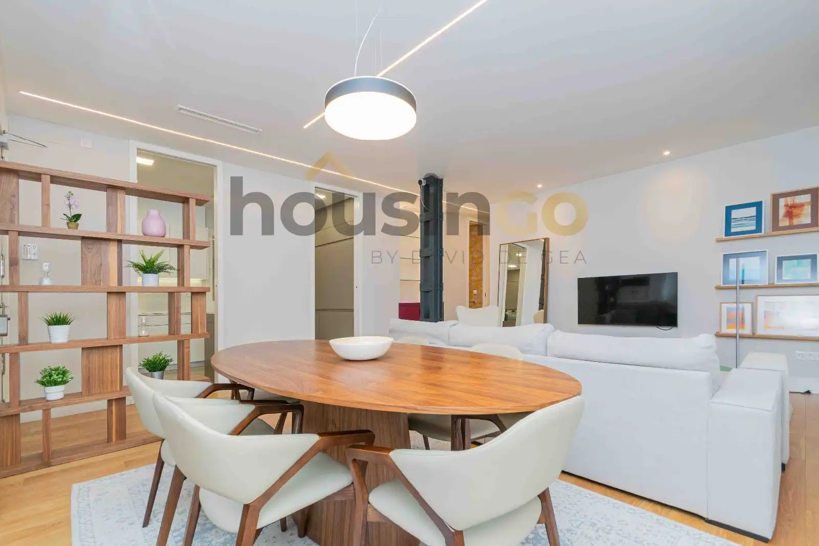 Sala de estar de Piso en venta en Madrid con Aire acondicionado, Calefacción y Parquet