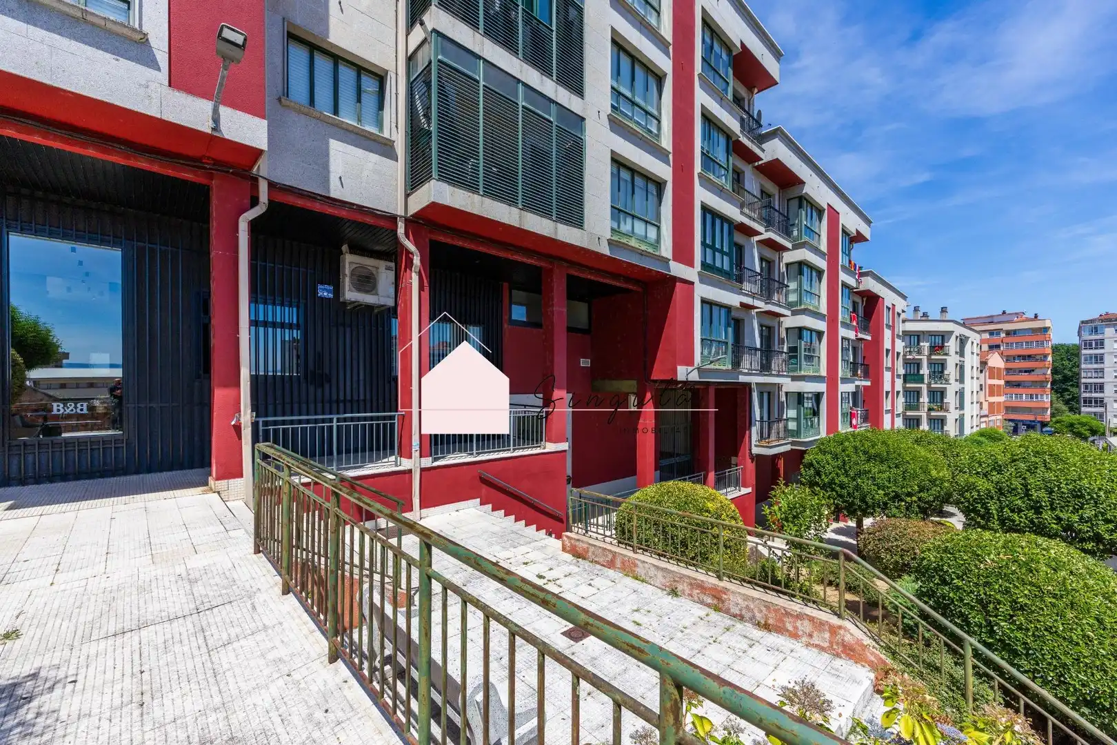 Exterior view of Flat for sale in Ponteareas  with Heating and Parquet flooring