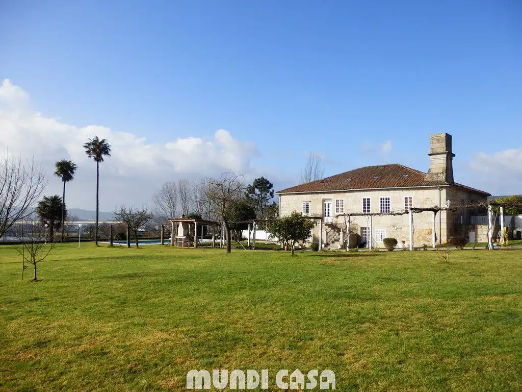 Exterior view of Country homes for sale in Padrón  with Heating, Terrace and Furnished