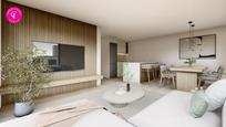 Living room of Planta baja for sale in Santa Coloma de Farners  with Air Conditioner, Terrace and Storage room