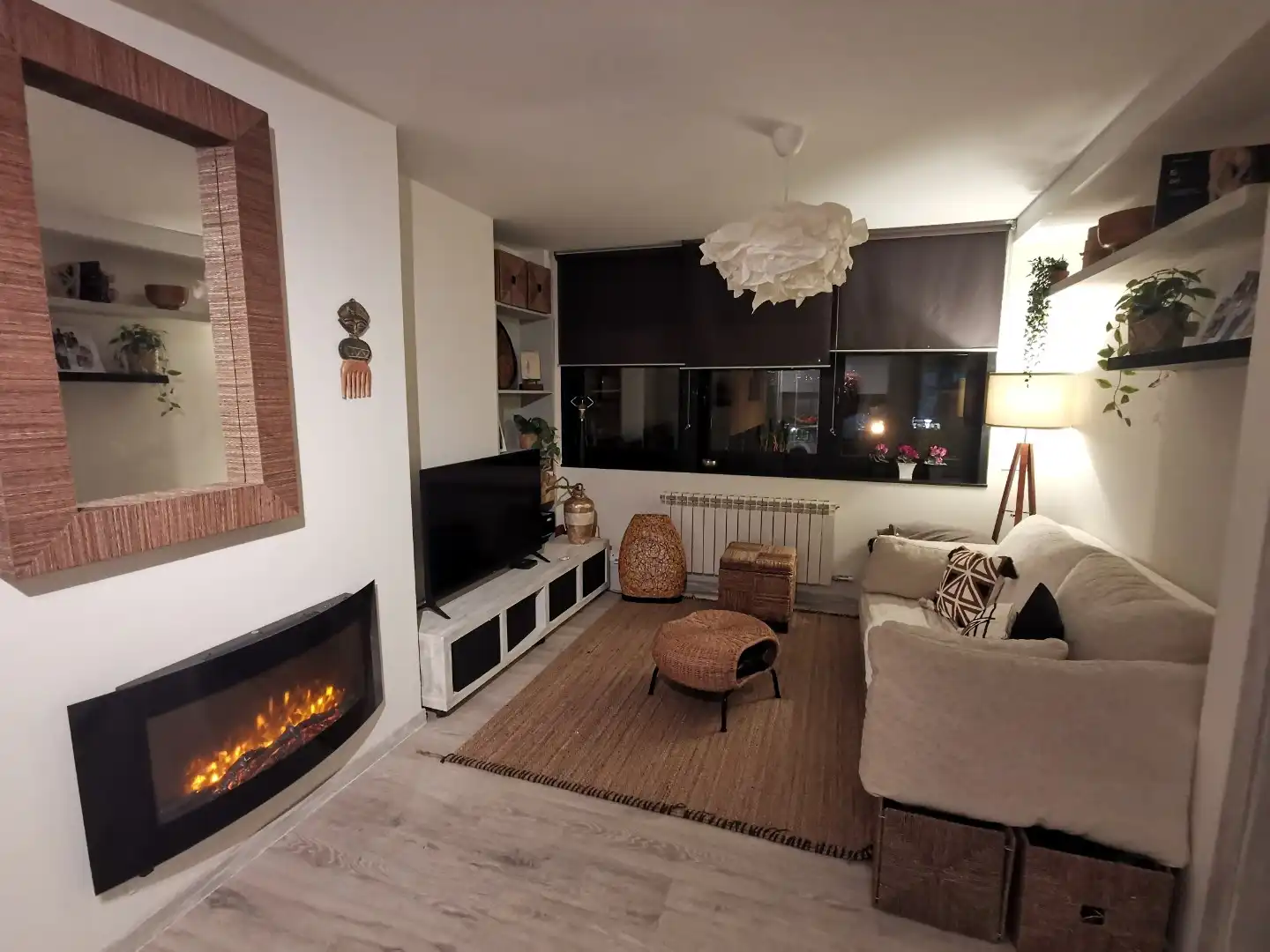 Living room of Apartments for rent in Oleiros  with Furnished, Oven and Washing machine
