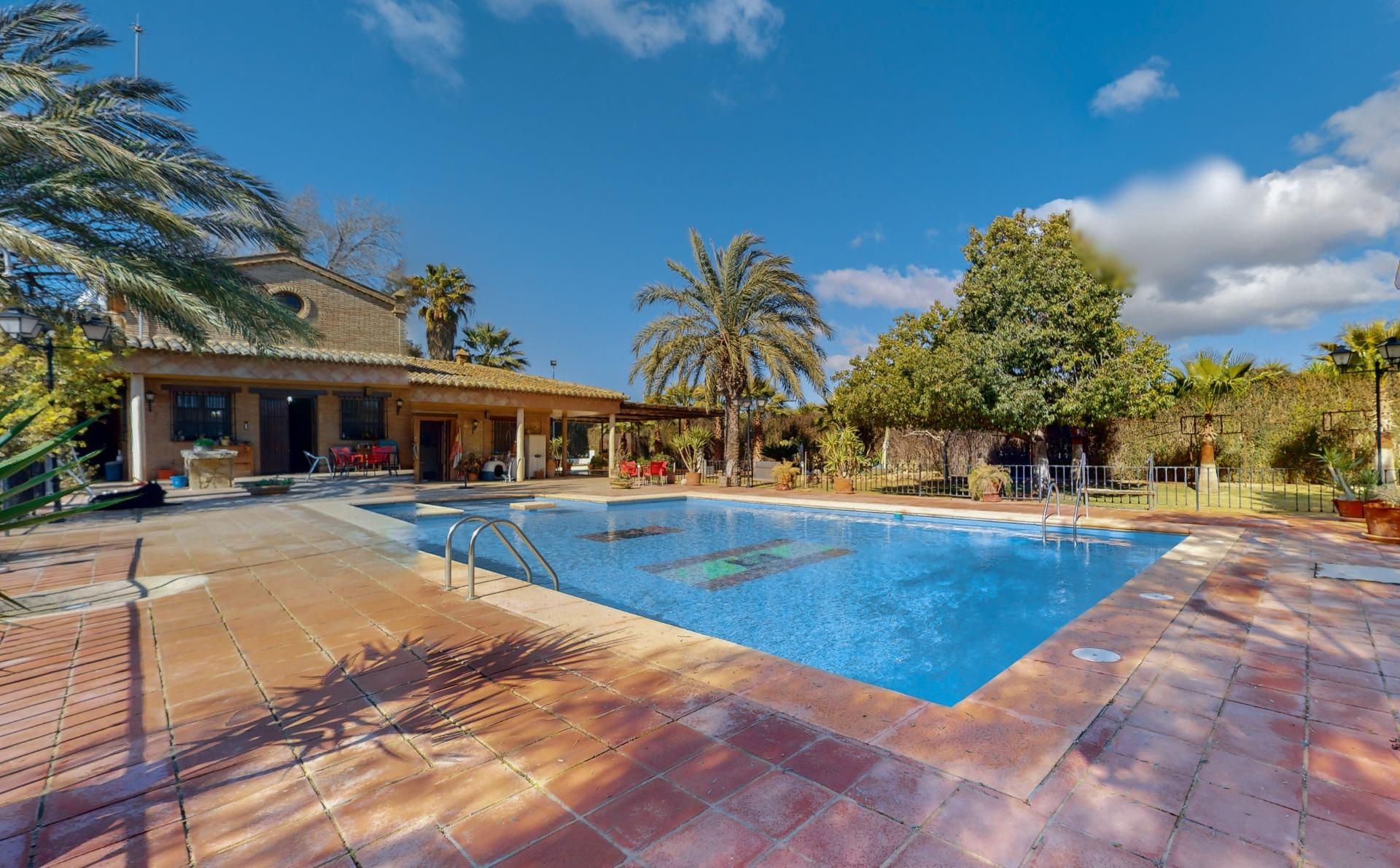 Swimming pool of Country house for sale in Antequera  with Private garden, Terrace and Alarm
