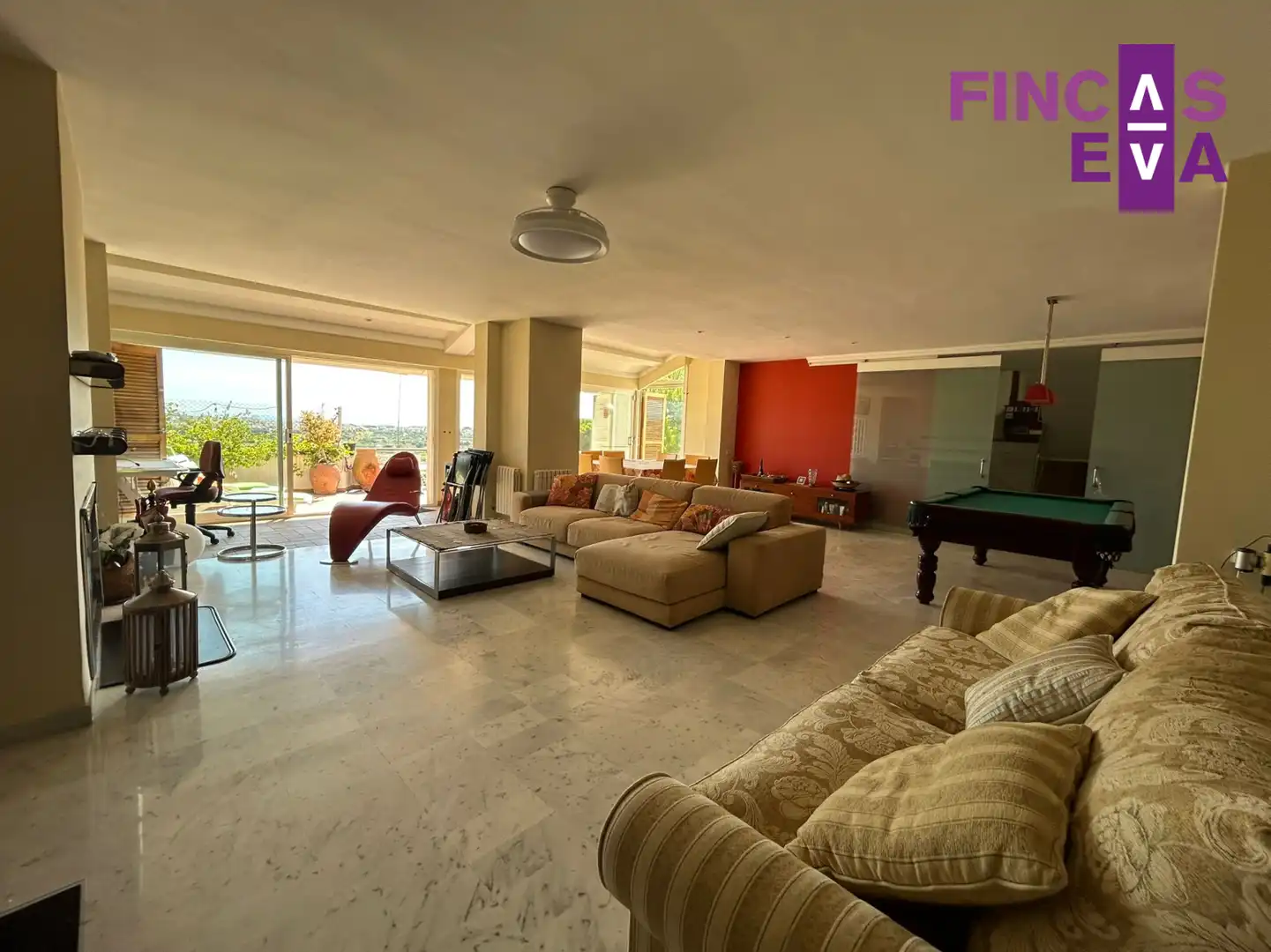 Sala de estar de Casa o chalet de alquiler en Altafulla con Aire acondicionado, Calefacción y Jardín privado