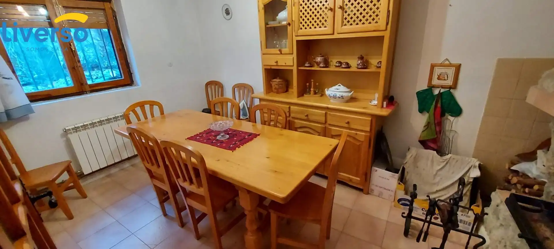 Comedor de Finca rústica en venta en Huerta de Rey con Calefacción, Trastero y Amueblado