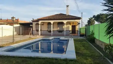 Exterior view of Houses for rent in Sanlúcar de Barrameda  with Air Conditioner, Heating and Swimming Pool