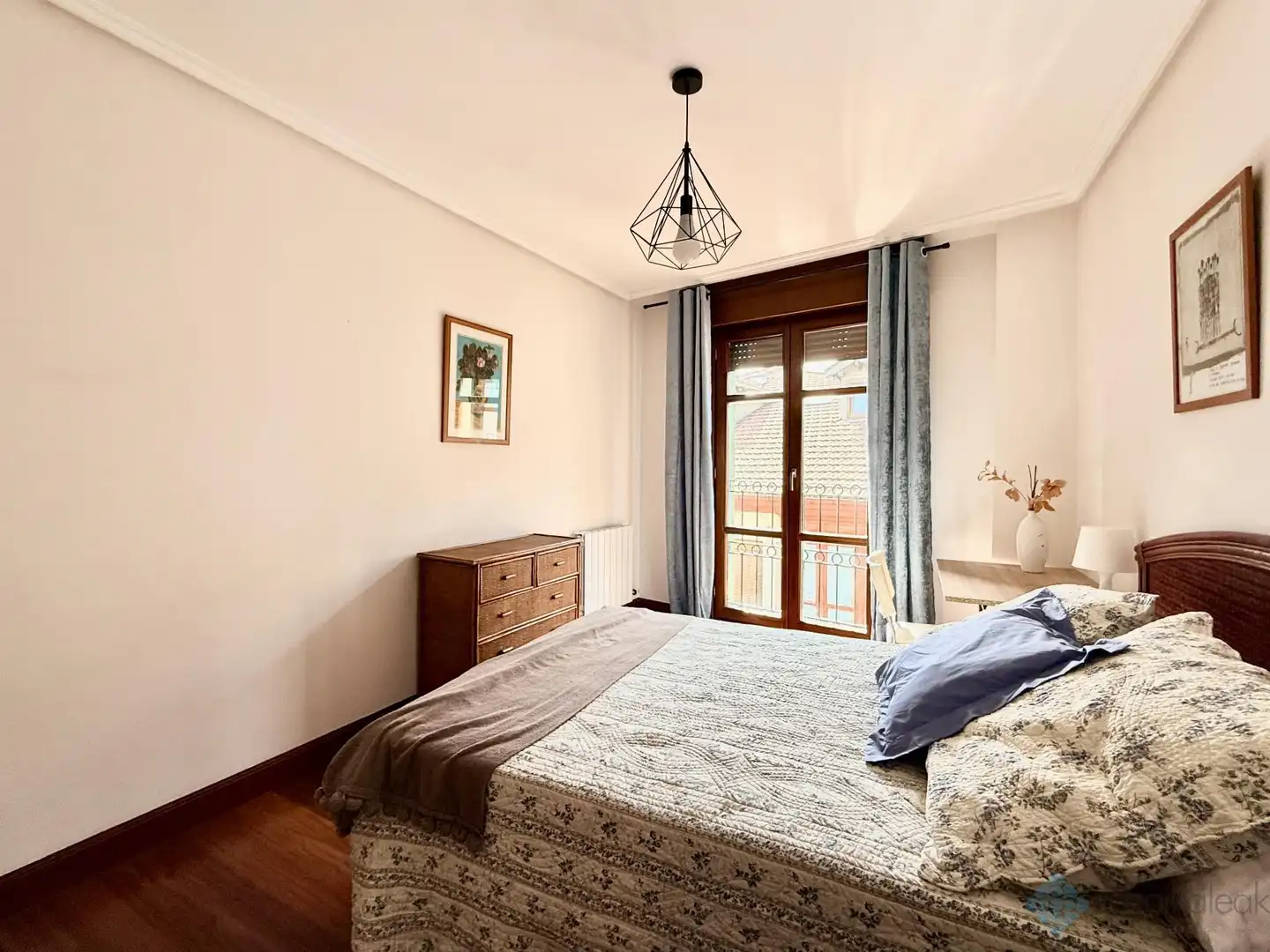 Schlafzimmer von Wohnung zur untervermieten in Bilbao  mit Möbliert
