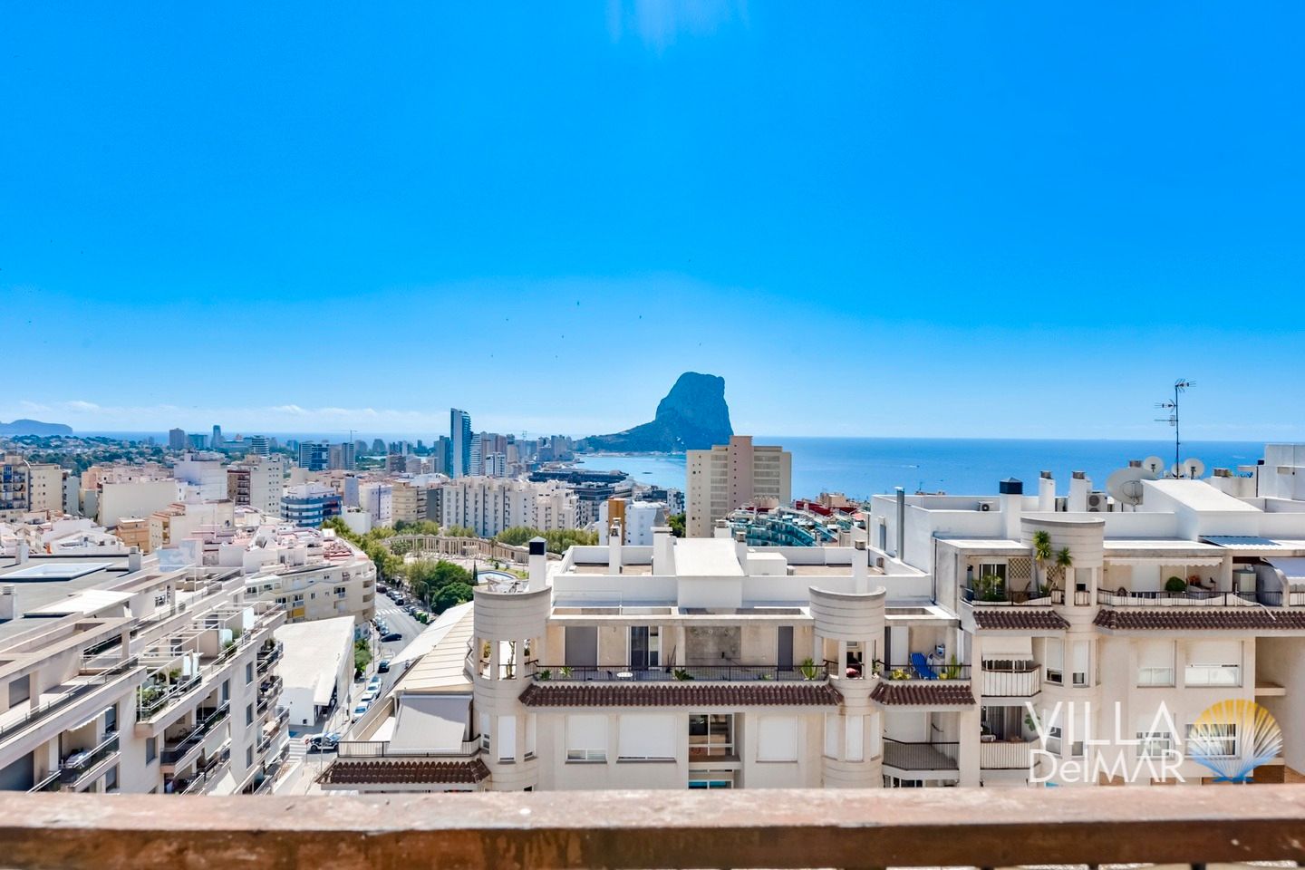 Exterior view of Attic for sale in Calpe / Calp  with Air Conditioner, Heating and Terrace