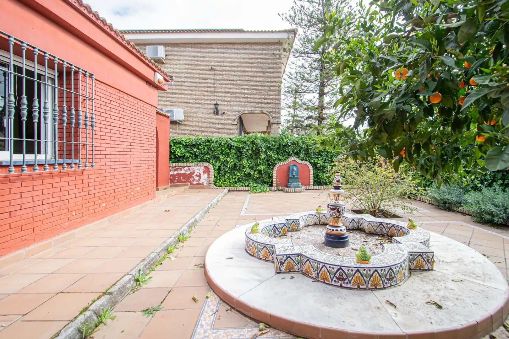 Jardín de Casa o chalet en venta en Tomares con Jardín privado, Terraza y Piscina