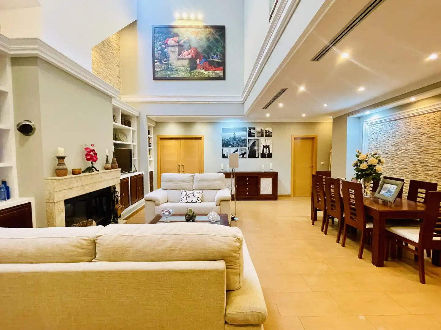 Sala de estar de Casa o chalet en venta en Antequera con Aire acondicionado, Calefacción y Terraza