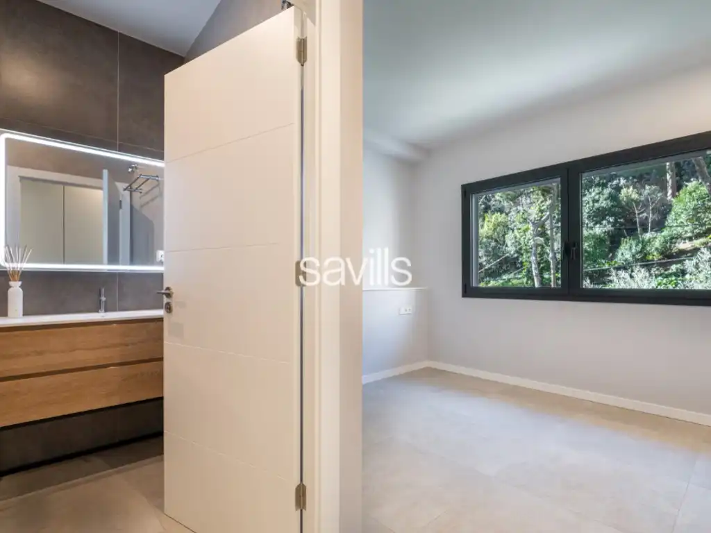 Habitación de Casa o chalet de alquiler en Barcelona con Aire acondicionado, Jardín privado y Terraza