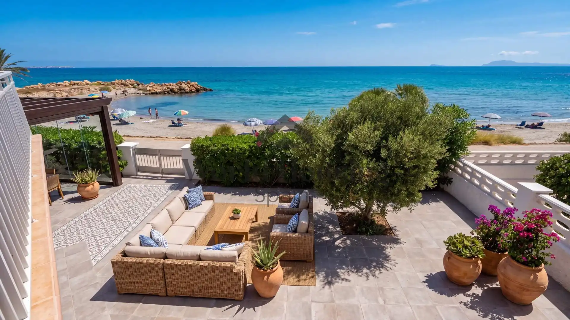Terrasse von Haus oder Chalet zum Verkauf in Santa Pola
