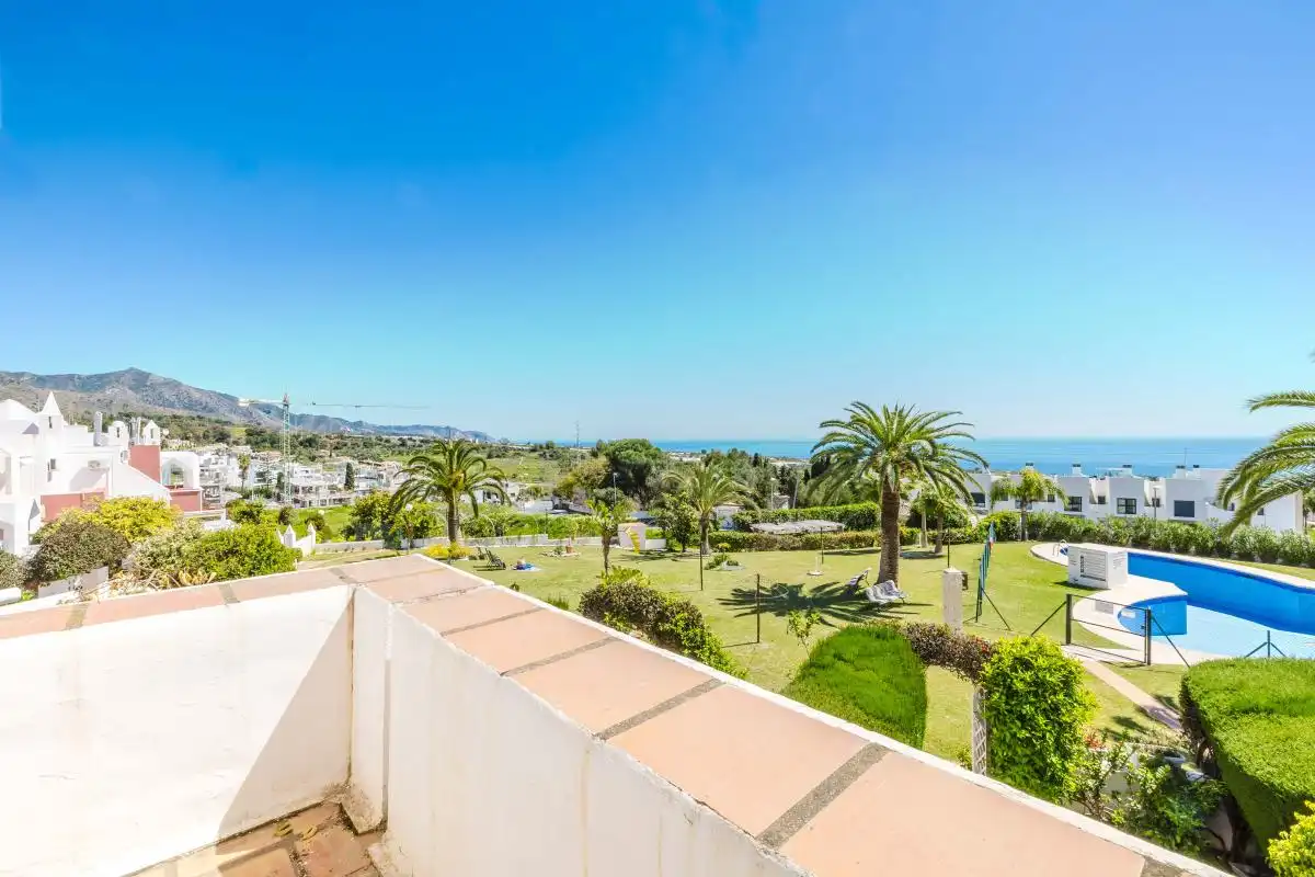 Garden of Detached homes for sale in Nerja  with Air Conditioner, Heating and Private garden