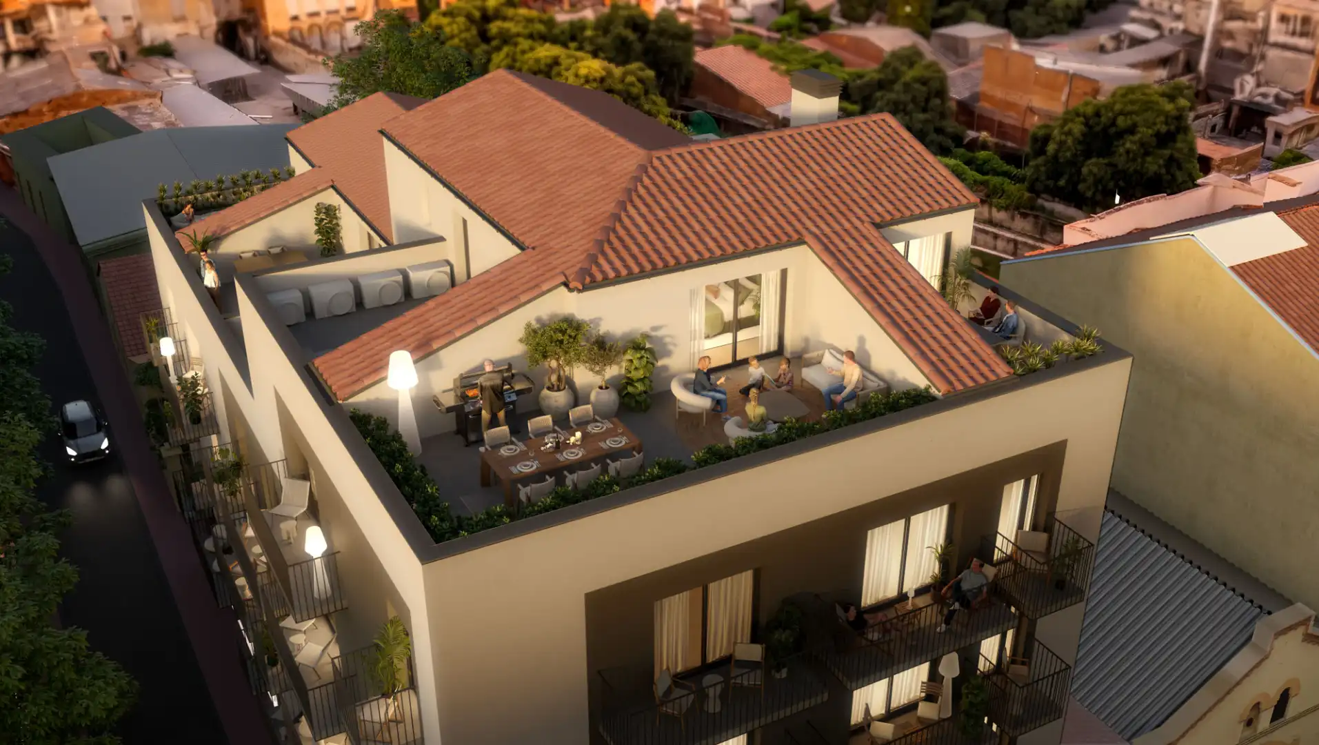 Dúplex de obra nueva con terraza en venta en Avinguda Francesc Macià 94