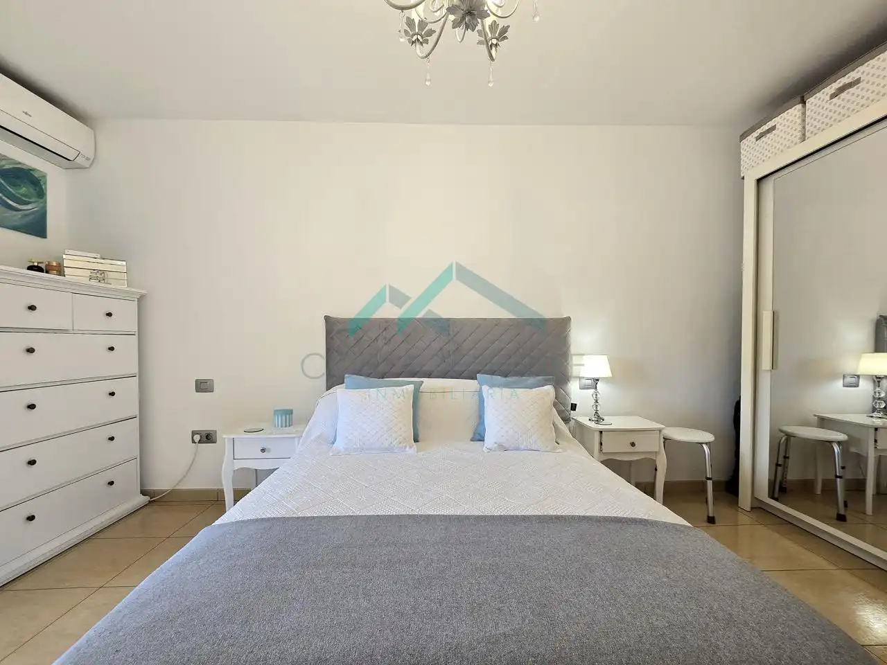 Schlafzimmer von Erdgeschoss zum Verkauf in Arona mit Klimaanlage, Terrasse und Möbliert
