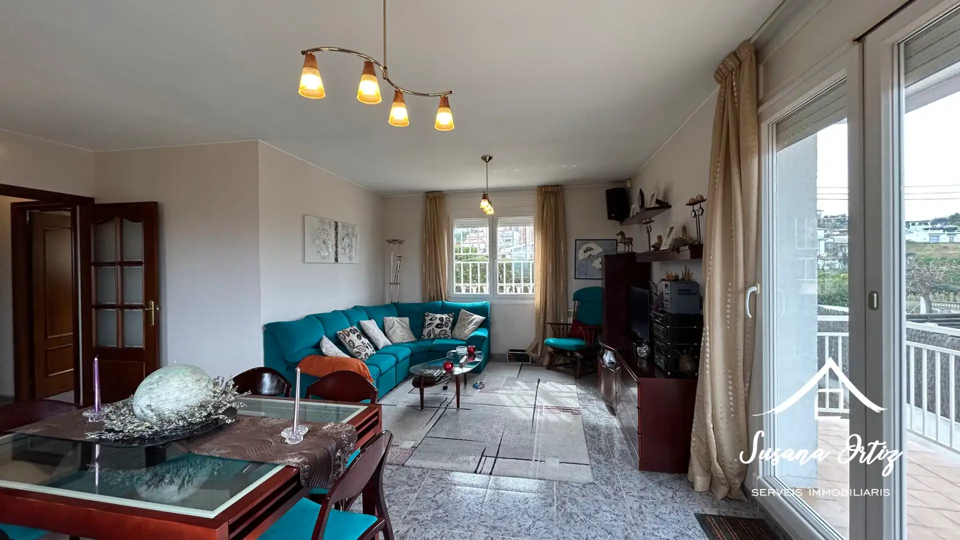 Sala de estar de Casa o chalet en venta en Masquefa con Aire acondicionado, Calefacción y Jardín privado